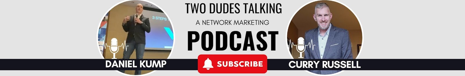 Two Dudes Talking Podcast banner